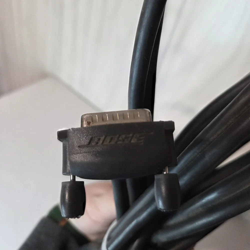 Bose AV 3-2-1 Series I Subwoofer to Media Center 15-Pin Link Cable 10' Cord OEM